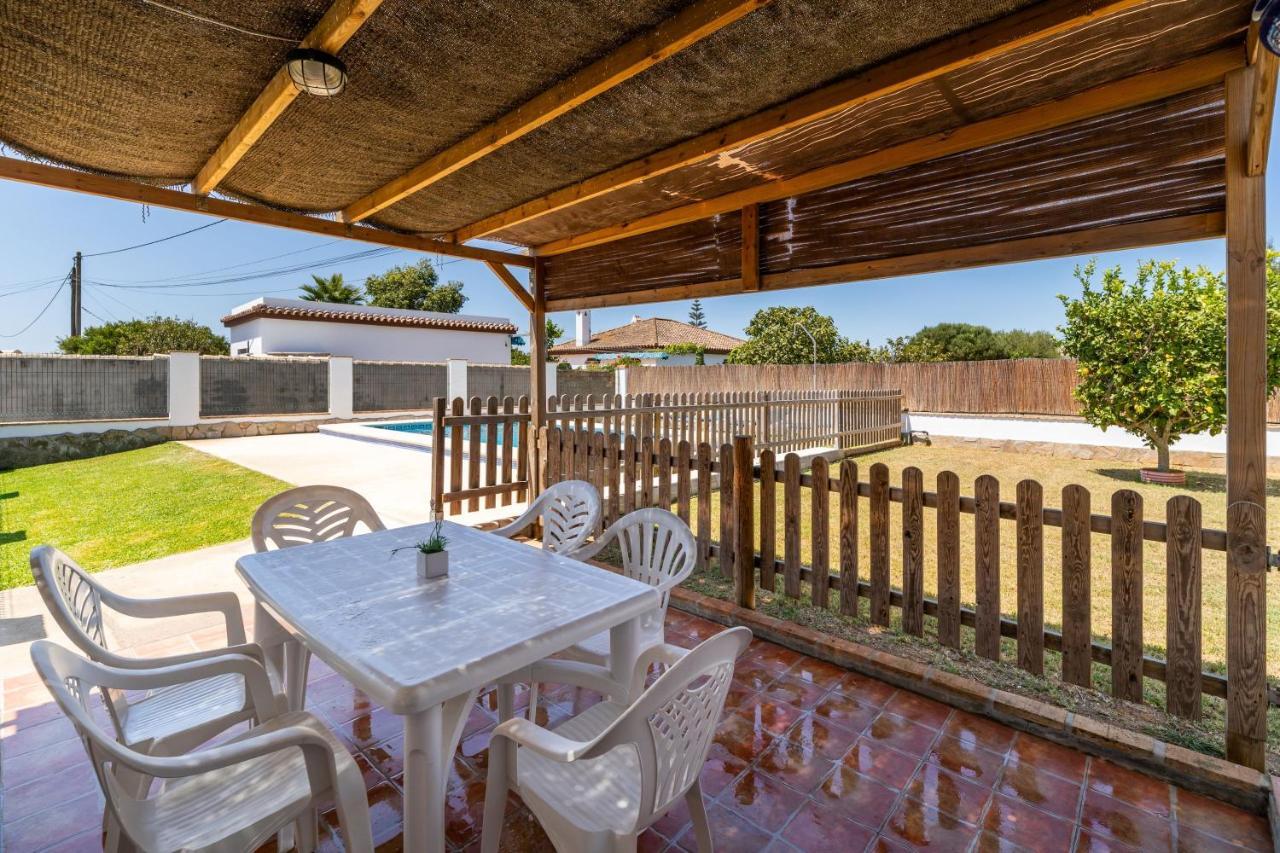 Casa Carlos Con Piscina Privada En Conil Conil De La Frontera Esterno foto