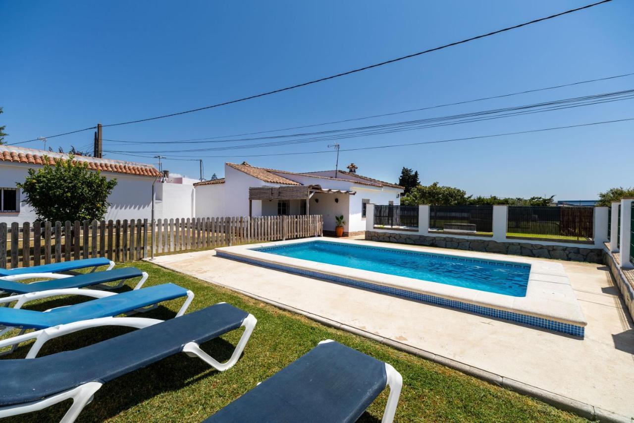 Casa Carlos Con Piscina Privada En Conil Conil De La Frontera Esterno foto